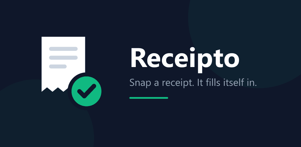 Receipto feature graphic